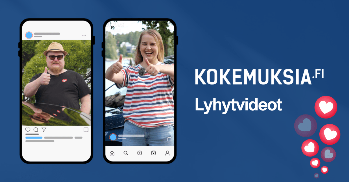 Kokemuksia.fi lyhytvideot – lisää näkyvyyttä ja parempi ROI